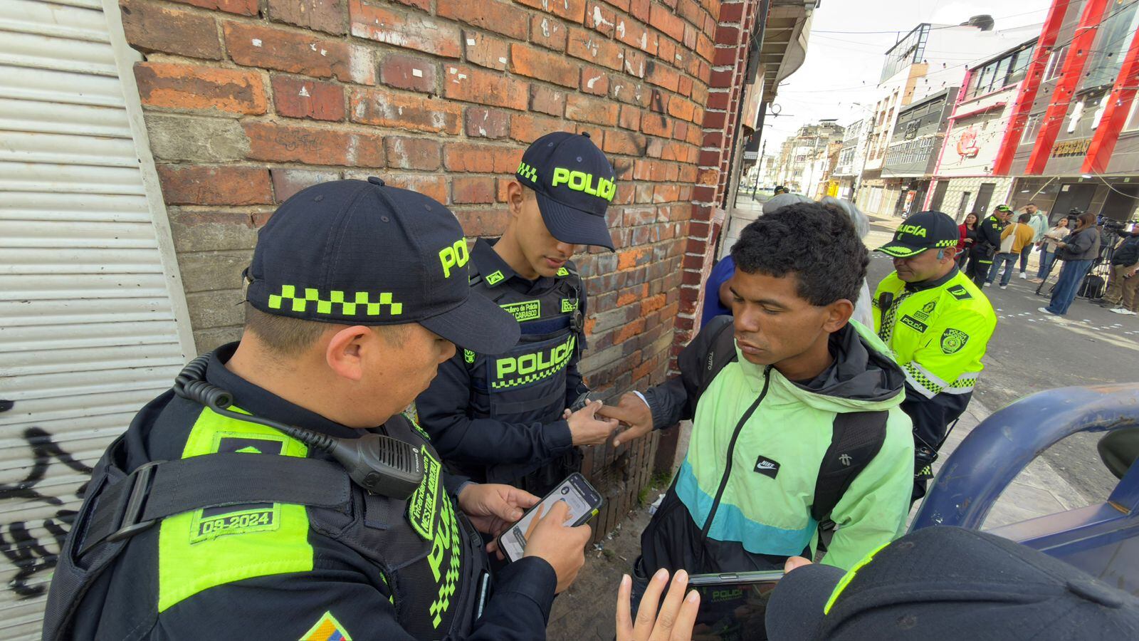 Hay controles operativos en Santa Fe.
