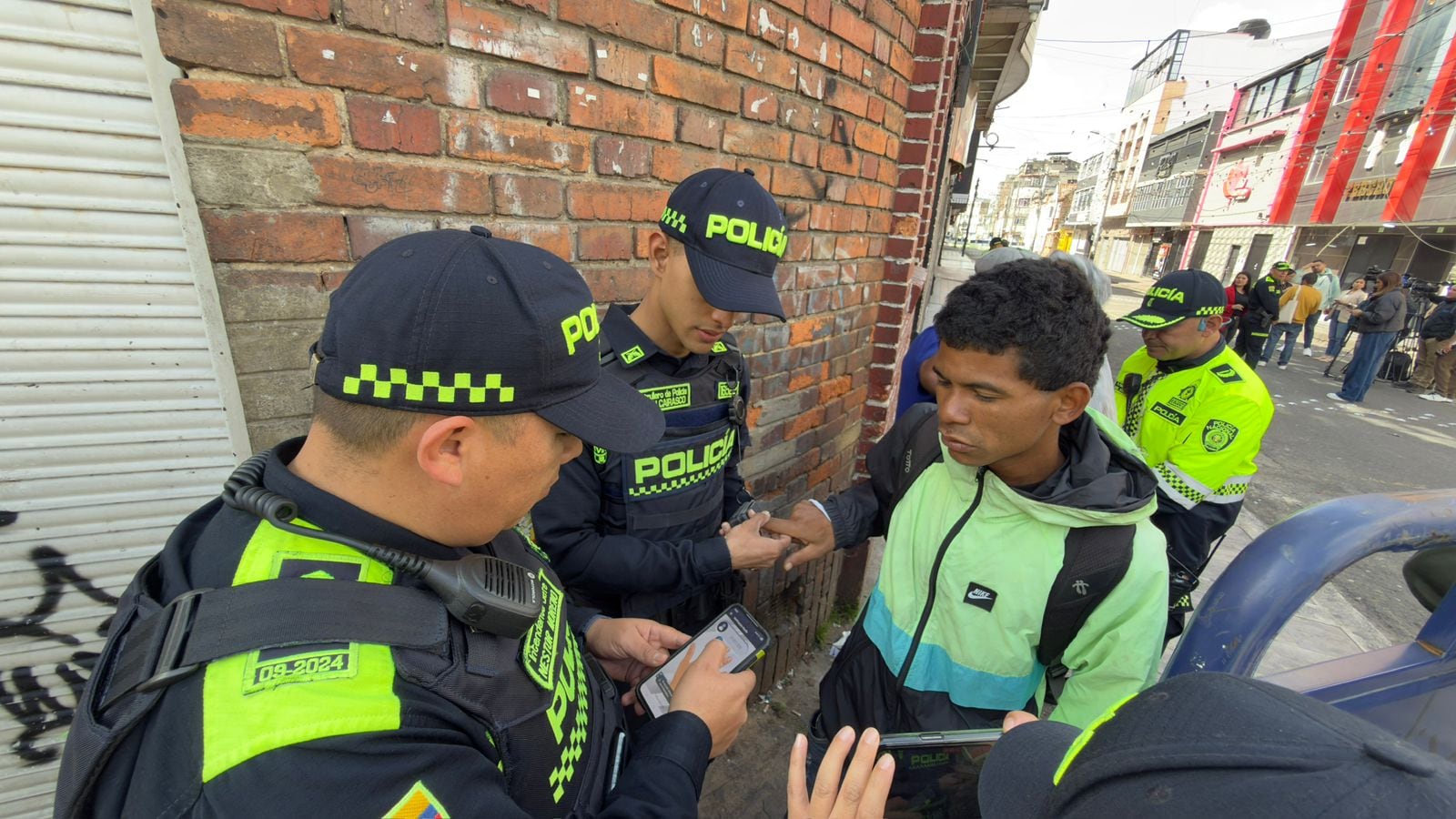 Hay controles operativos en Santa Fe.
