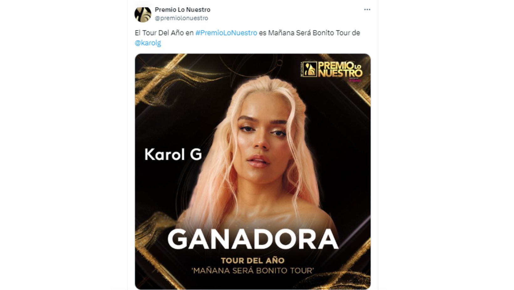 Premios Lo Nuestro 2024: los colombianos que destacaron en la premiación