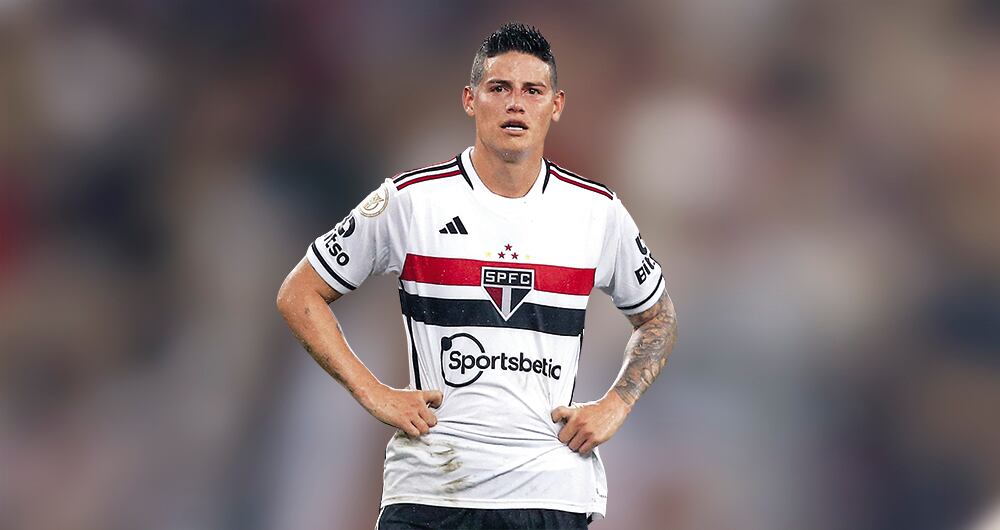 James Rodríguez habría tenido diferencias con sus entrenadores en Sao Paulo.