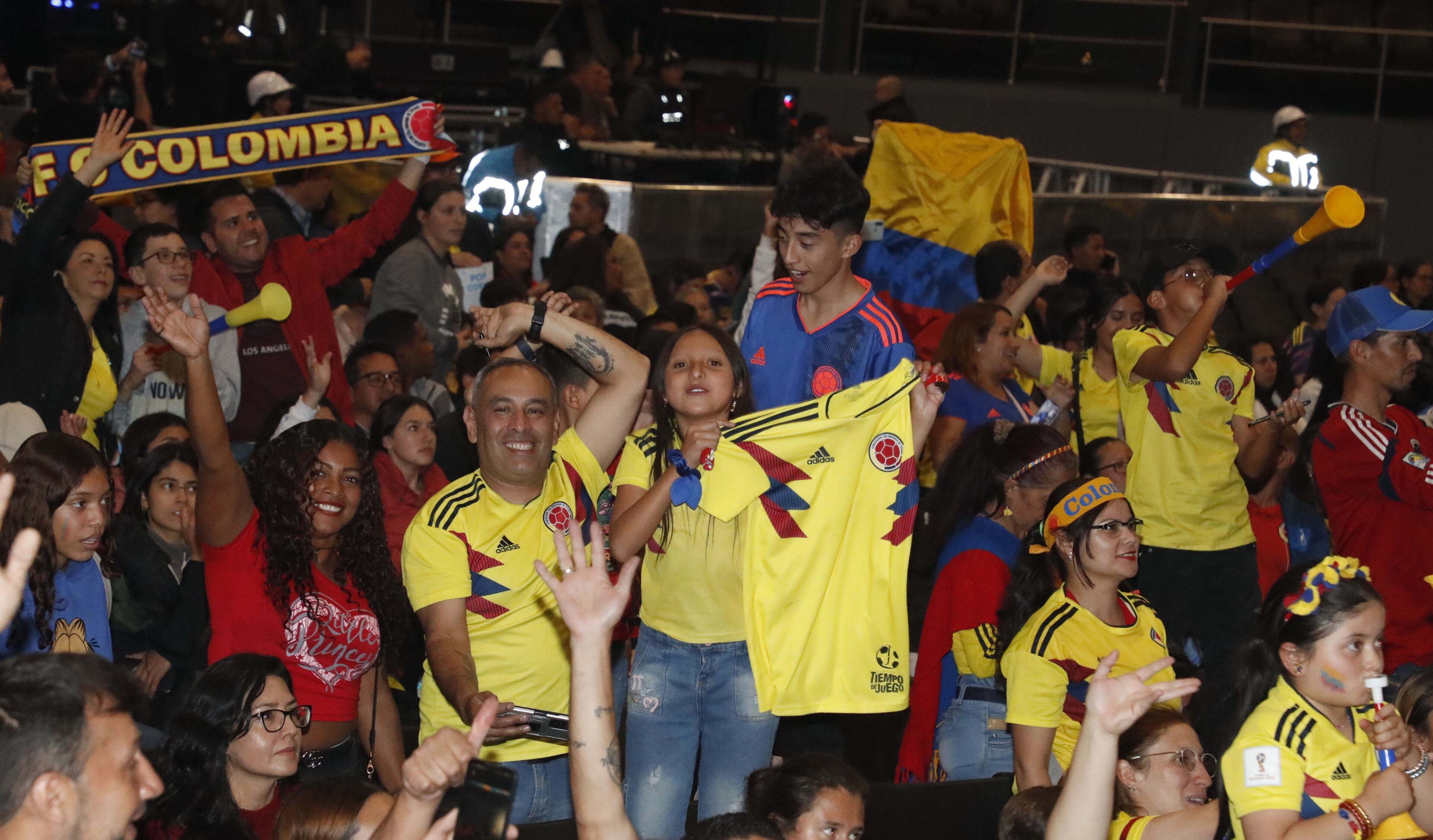 Recibimiento de la Selección Colombia Femenina de Mayores