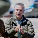 Gobernador de Antioquia, Aníbal Gavíria Correa.