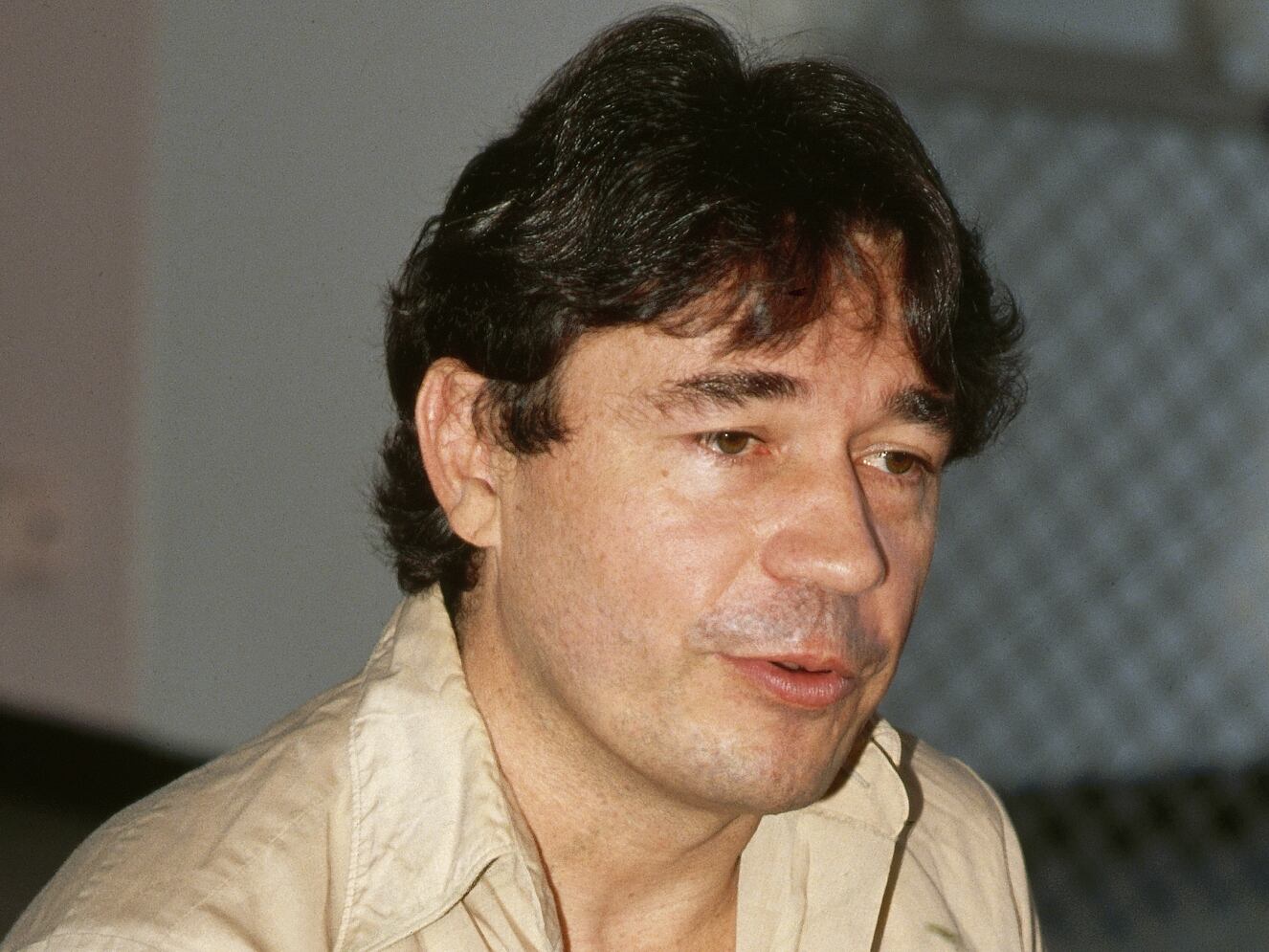 Carlos Lehder en la cárcel de Marion, ubicada en el Condado de Williamson, Illinois, Estados Unidos.