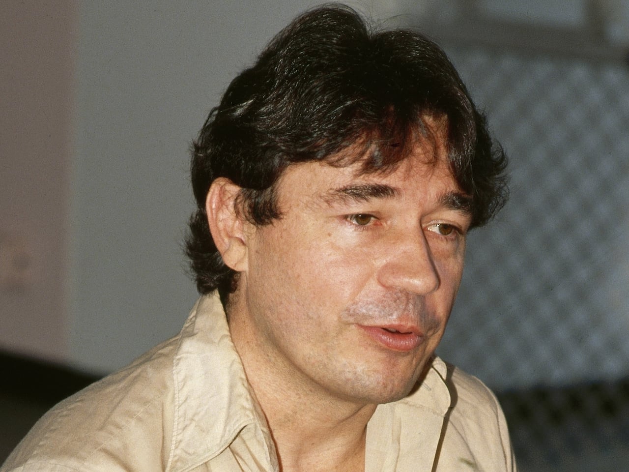 Carlos Lehder en la cárcel de Marion, ubicada en el Condado de Williamson, Illinois, Estados Unidos.