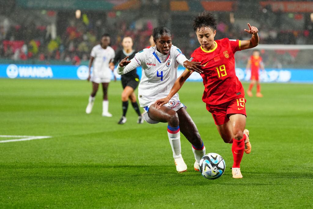 China le ganó por la mínima diferencia a Haití.