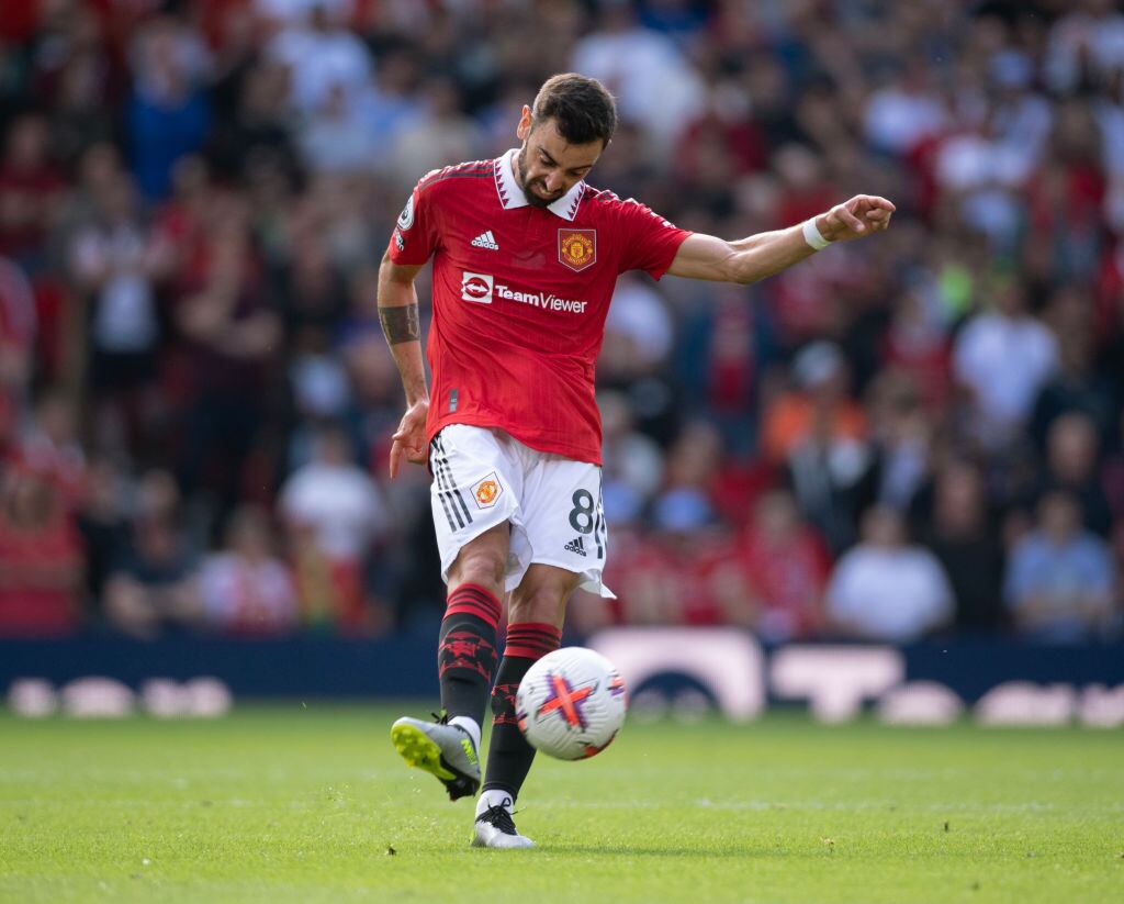 Bruno Fernandes, jugador del cuadro inglés