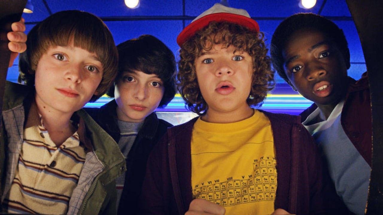 La pandilla de niños, cuya química se siente natural, se destaca es quizás el secreto del éxito de ST: