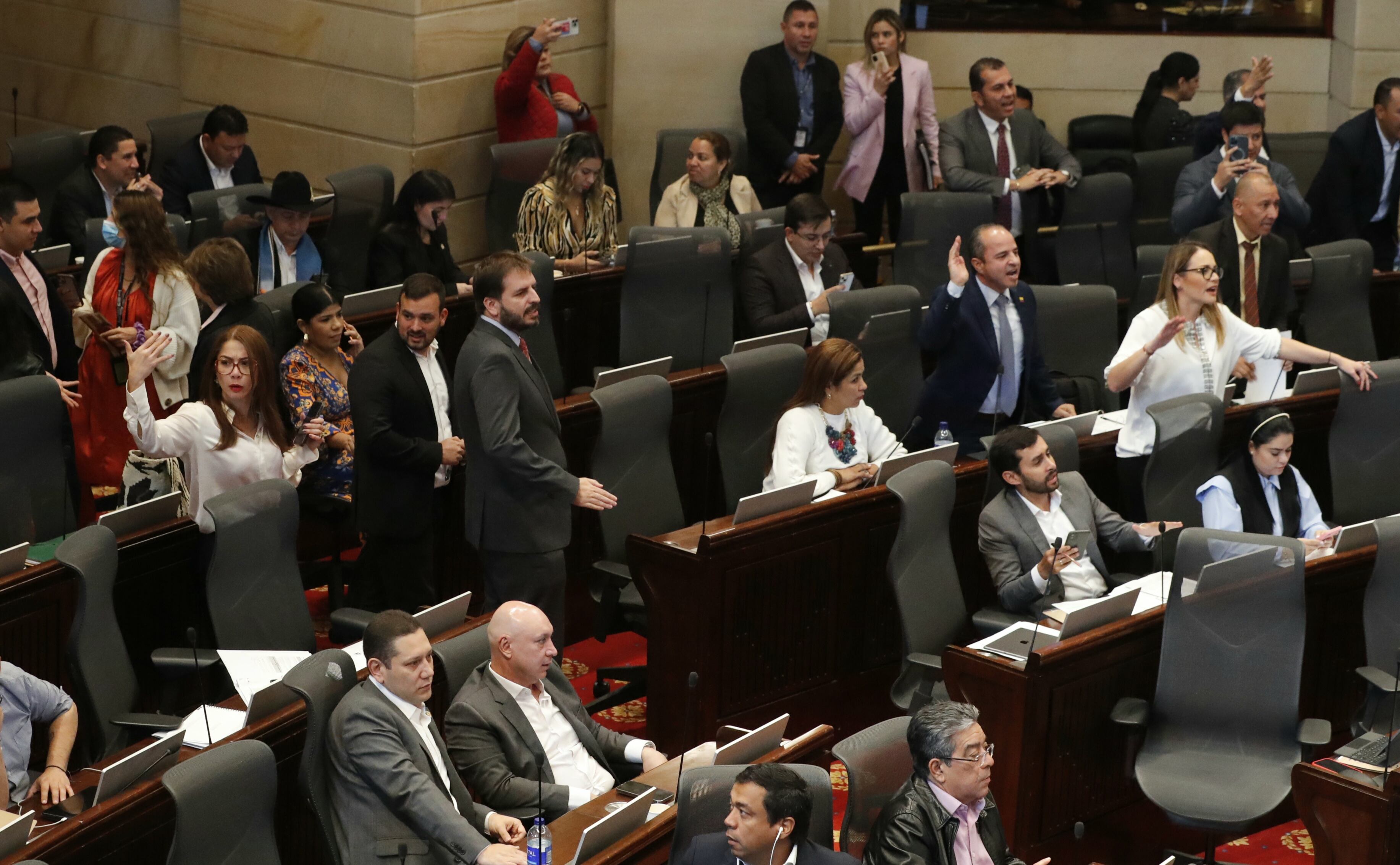 Segundo debate de la Reforma de la Salud en plenaria de Cámara de Representantes del Congreso de la República