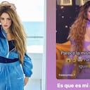 Shakira dice que imitadora de 'Yo me llamo' es su gemela