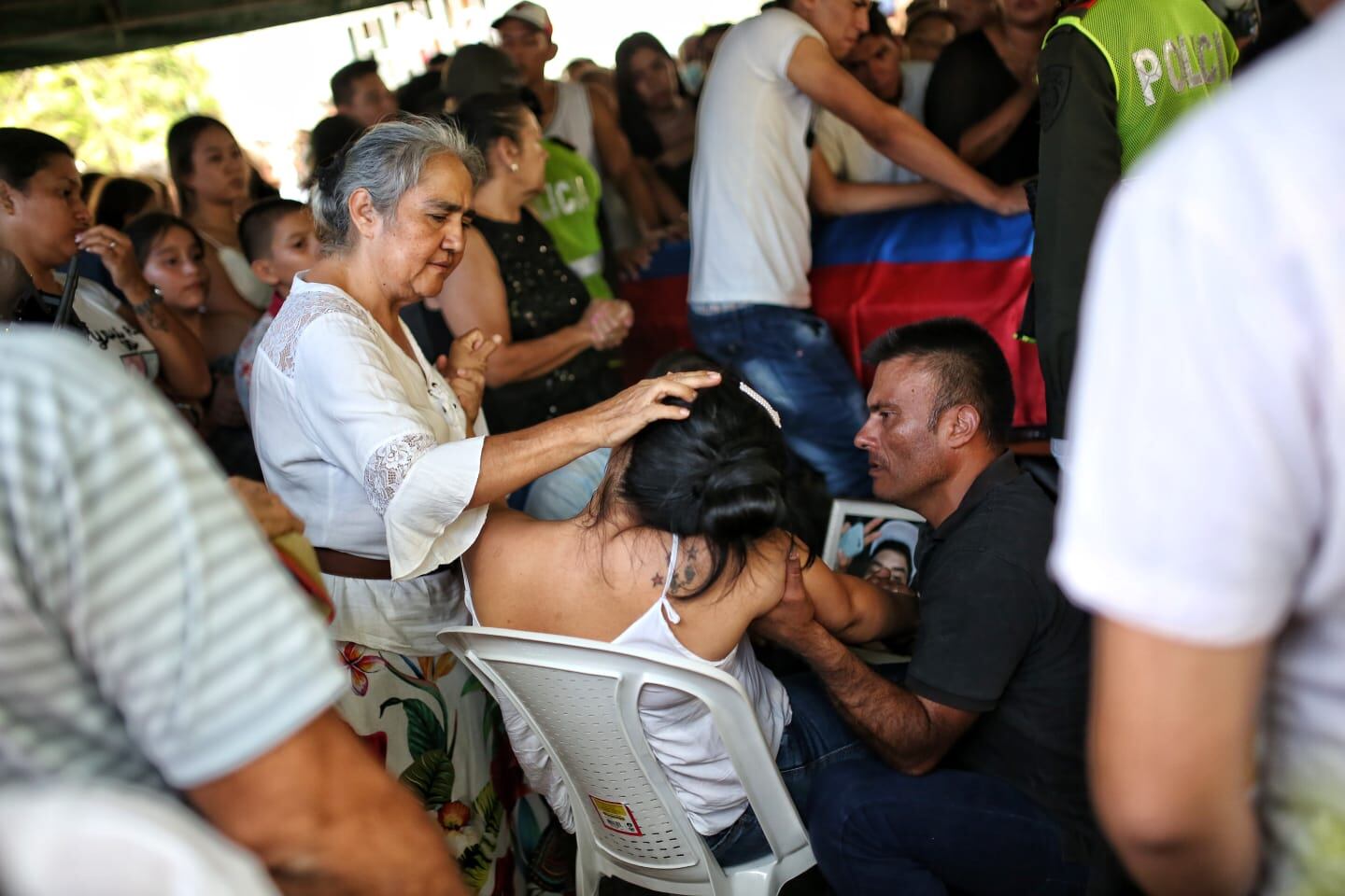 Masacre de policias en el Huila