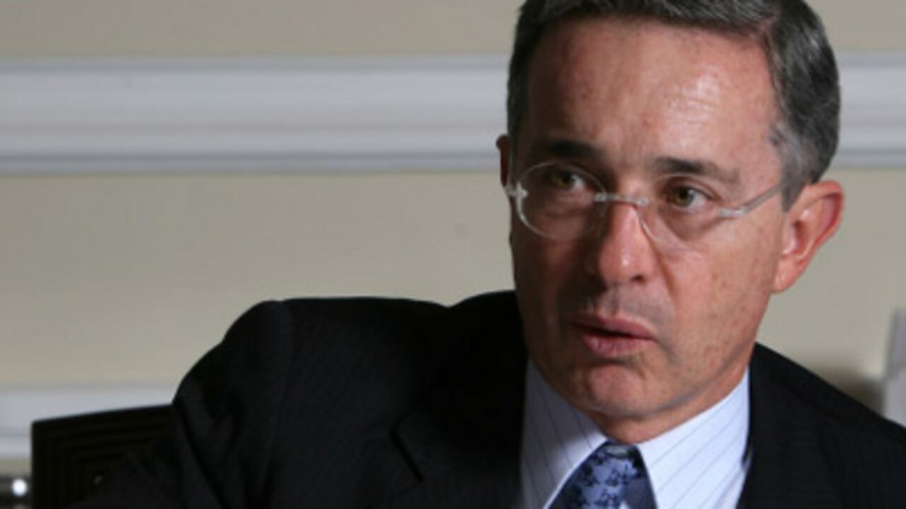 Álvaro Uribe, expresidente de Colombia.