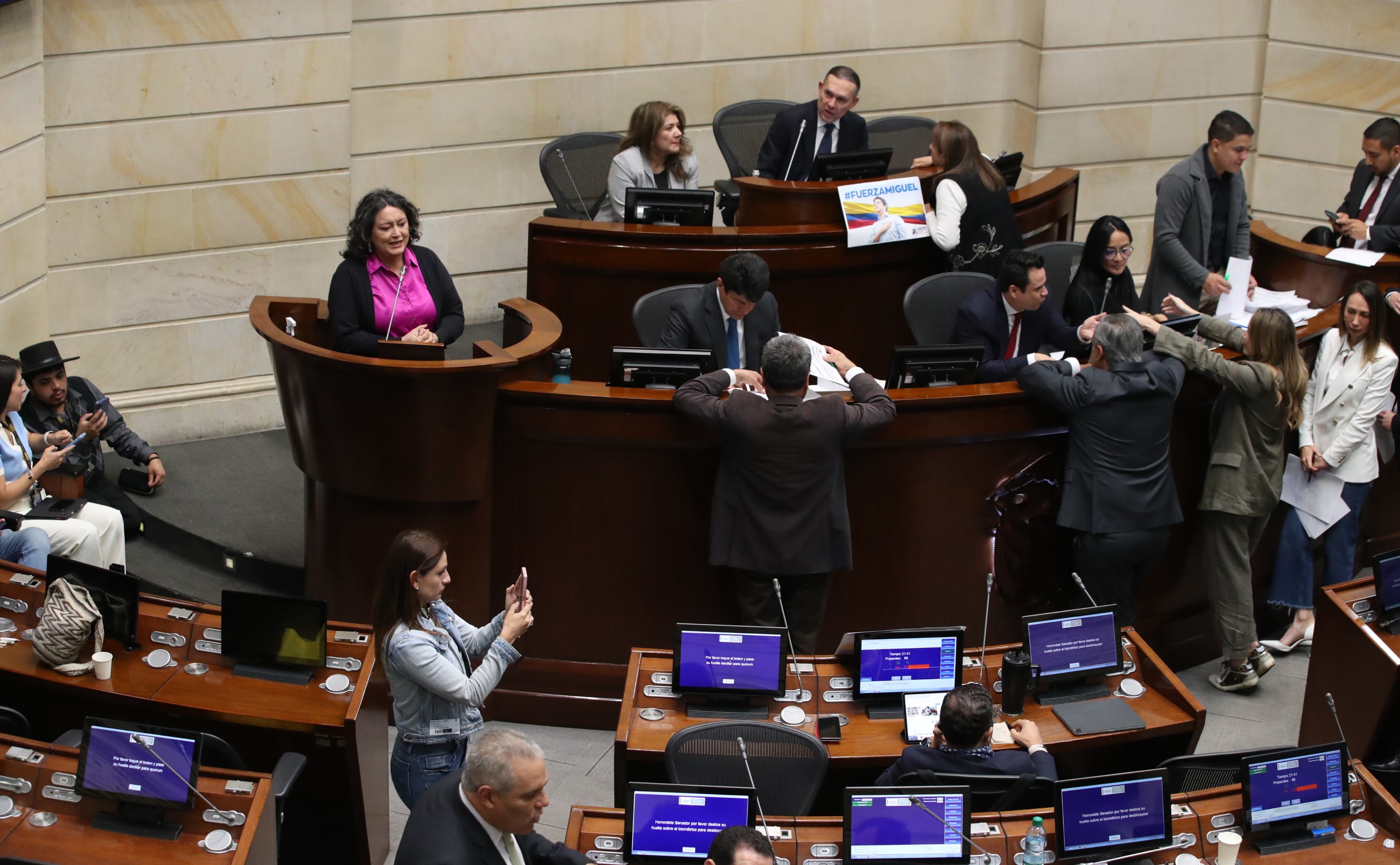 Plenaria Senado cuarto debate de la Reforma Laboral