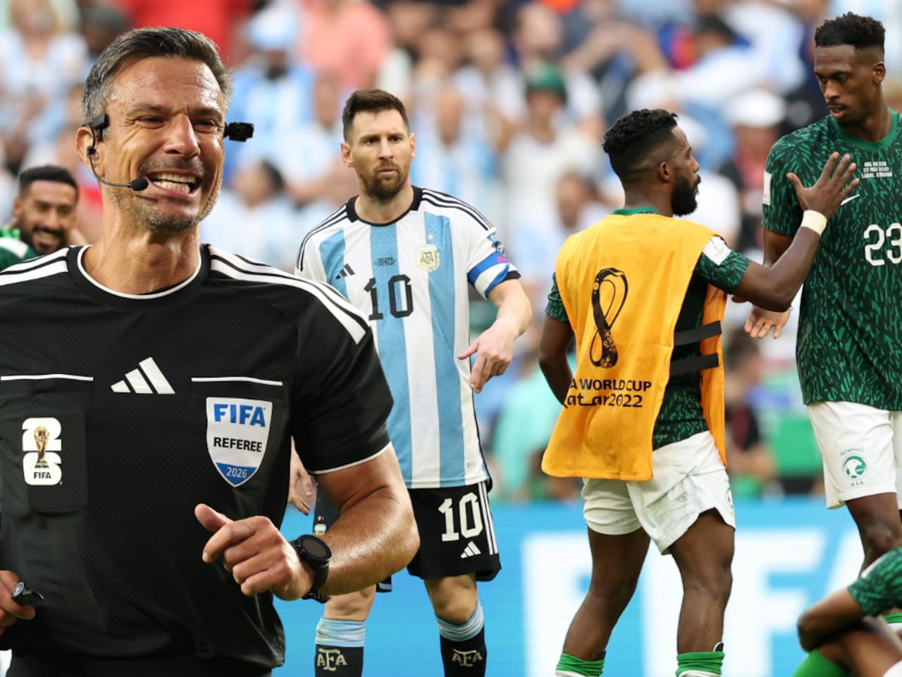 Elegido el árbitro de la final España vs. Argentina: amargos recuerdos para Messi y compañía - Semana