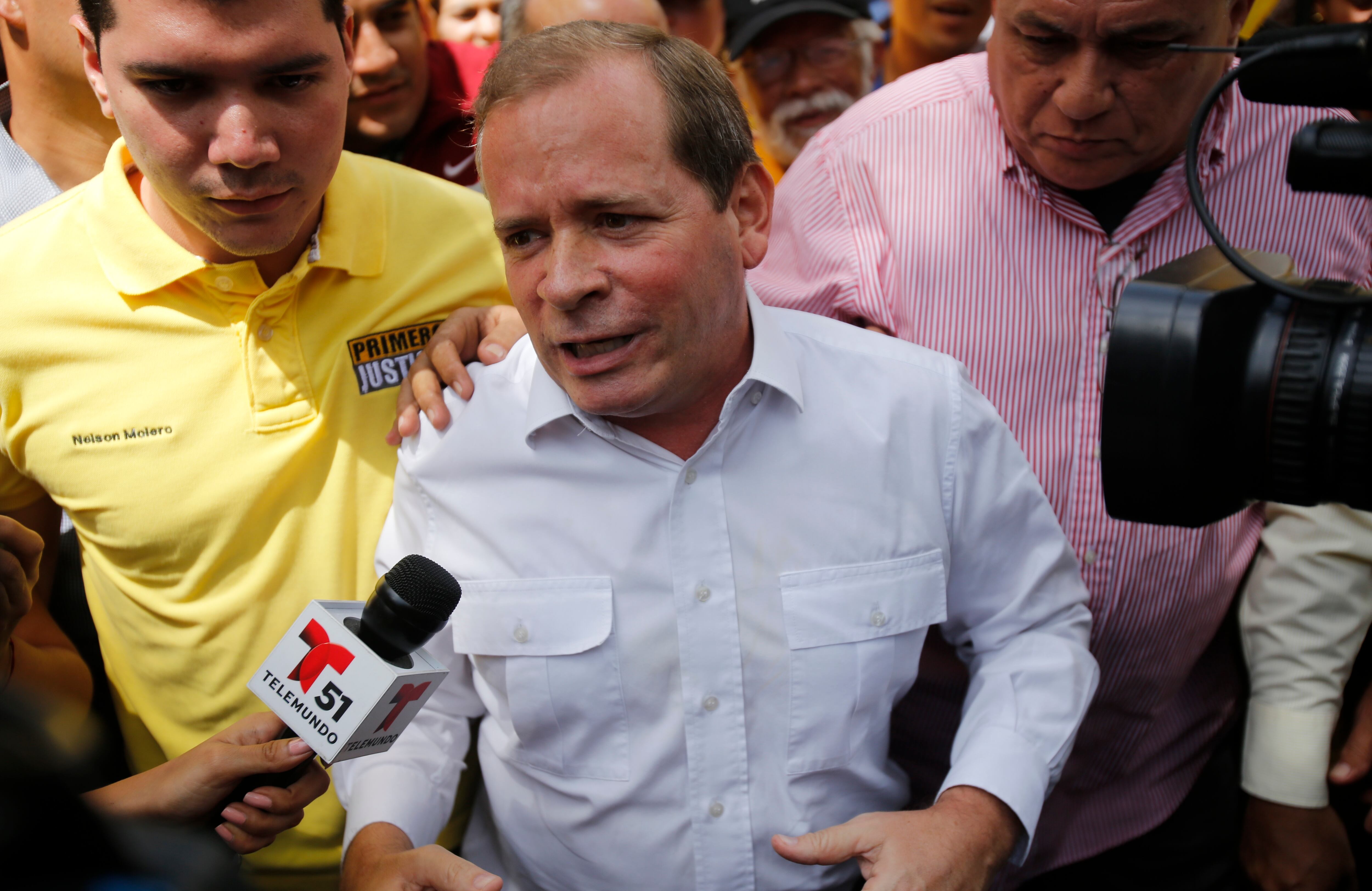 Juan Pablo Guanipa, líder opositor venezolano.