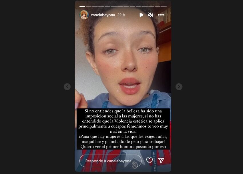 La influencer respondió a quienes criticaron su análisis