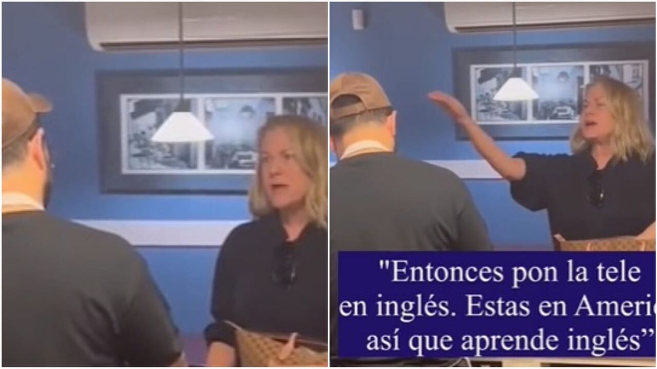 Mujer estadounidense cuestionó a hispano su estatus en ese país y aseguró que estaba allí de manera ilegal.