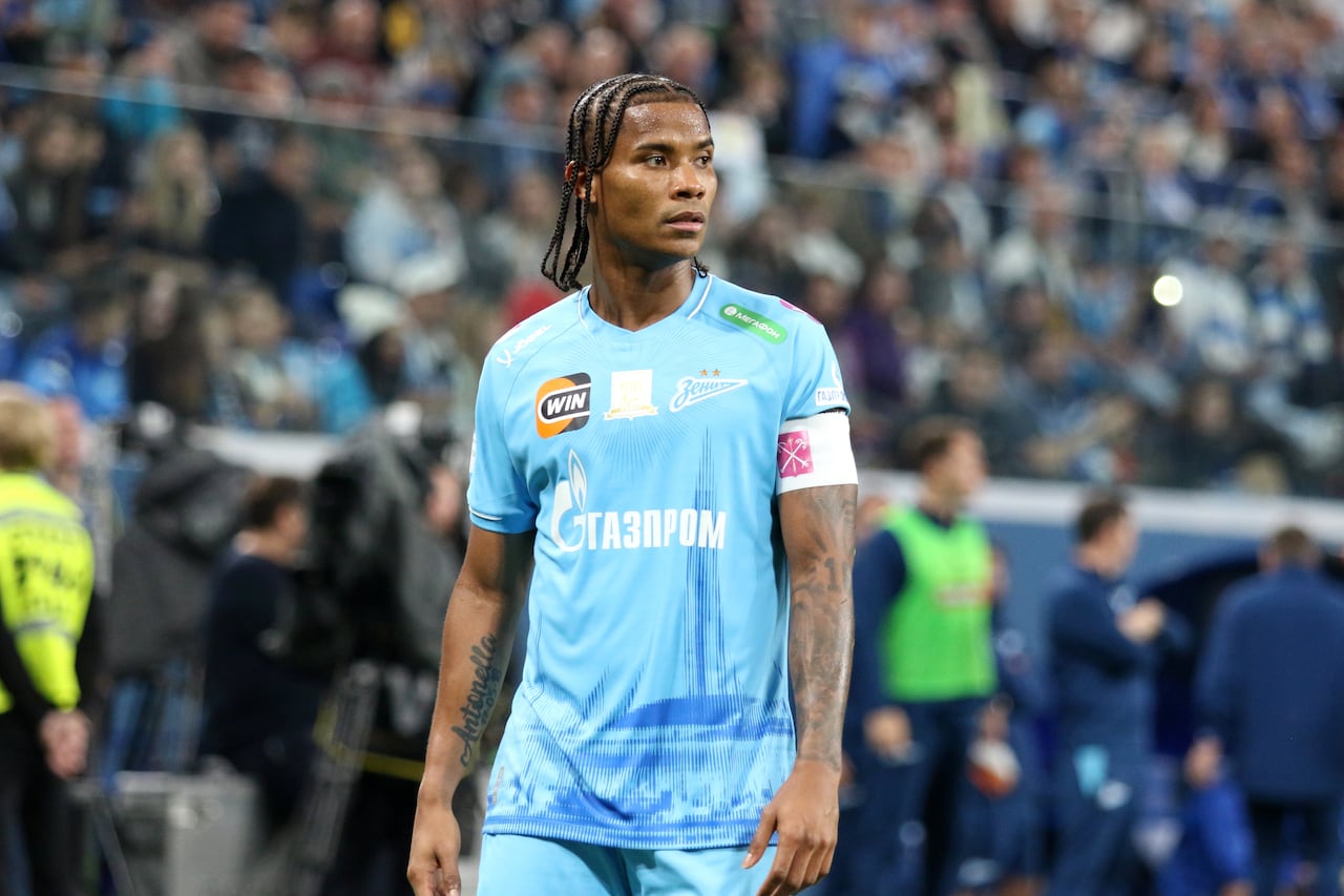 Wilmar Barrios con los colores del Zenit ruso.