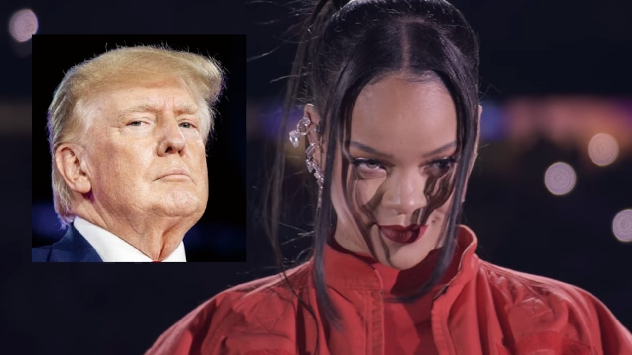 El empresario se despachó contra la celebridad por su show en el Super Bowl