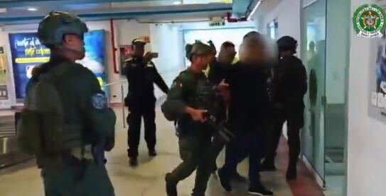 Procedimiento de la captura de la Policía a capo de la mafia en San Andrés.