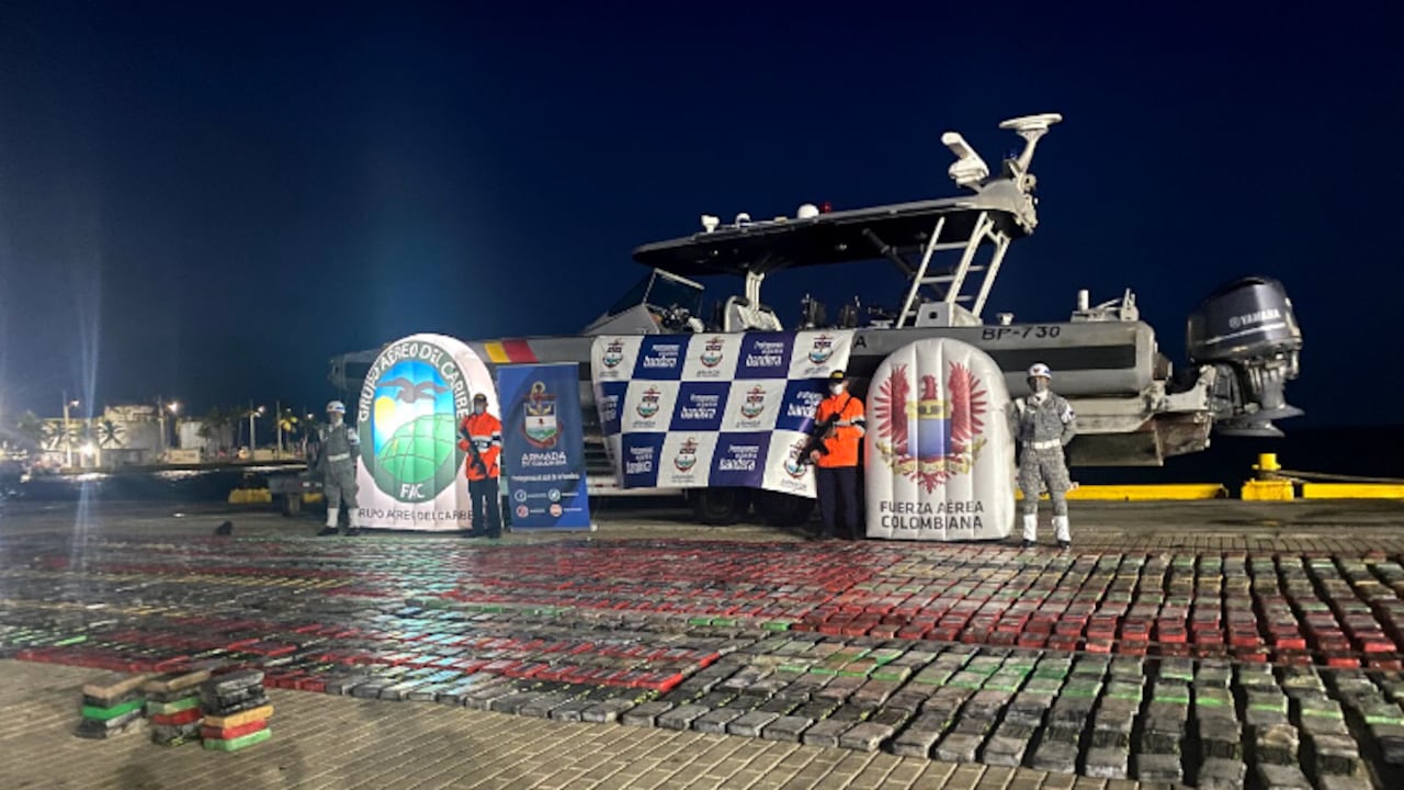 Incautan en San Andrés cargamento de cocaína avaluada en más de 81 millones de dólares