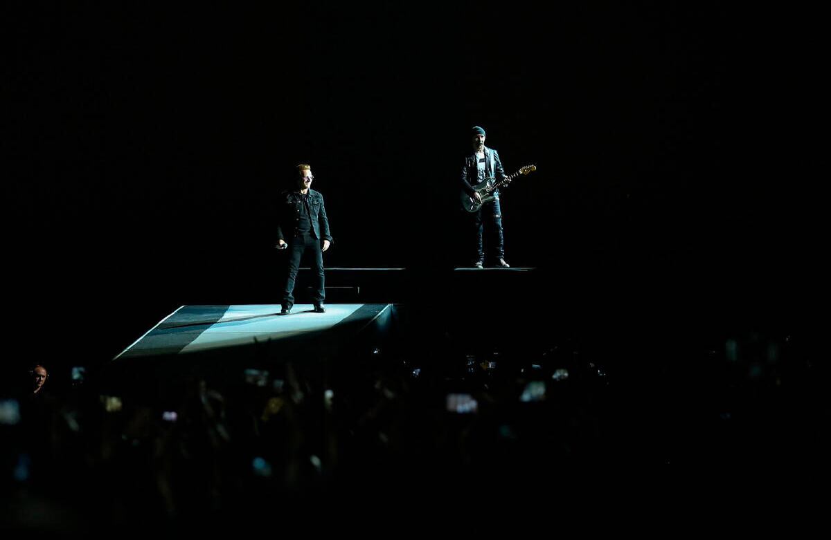 Concierto de U2 en Colombia. Foto: Daniel Reina/Semana.