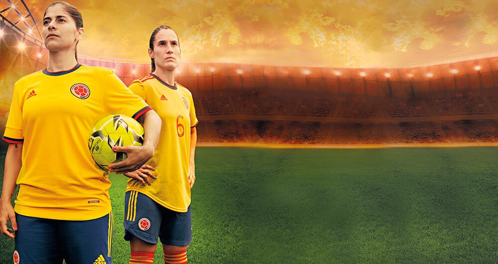 Catalina Usme y Daniela Montoya, jugadoras profesionales.