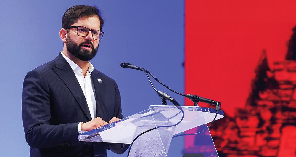 Gabriel Boric, presidente de Chile.  asistirá a la posesión de Javier Milei.