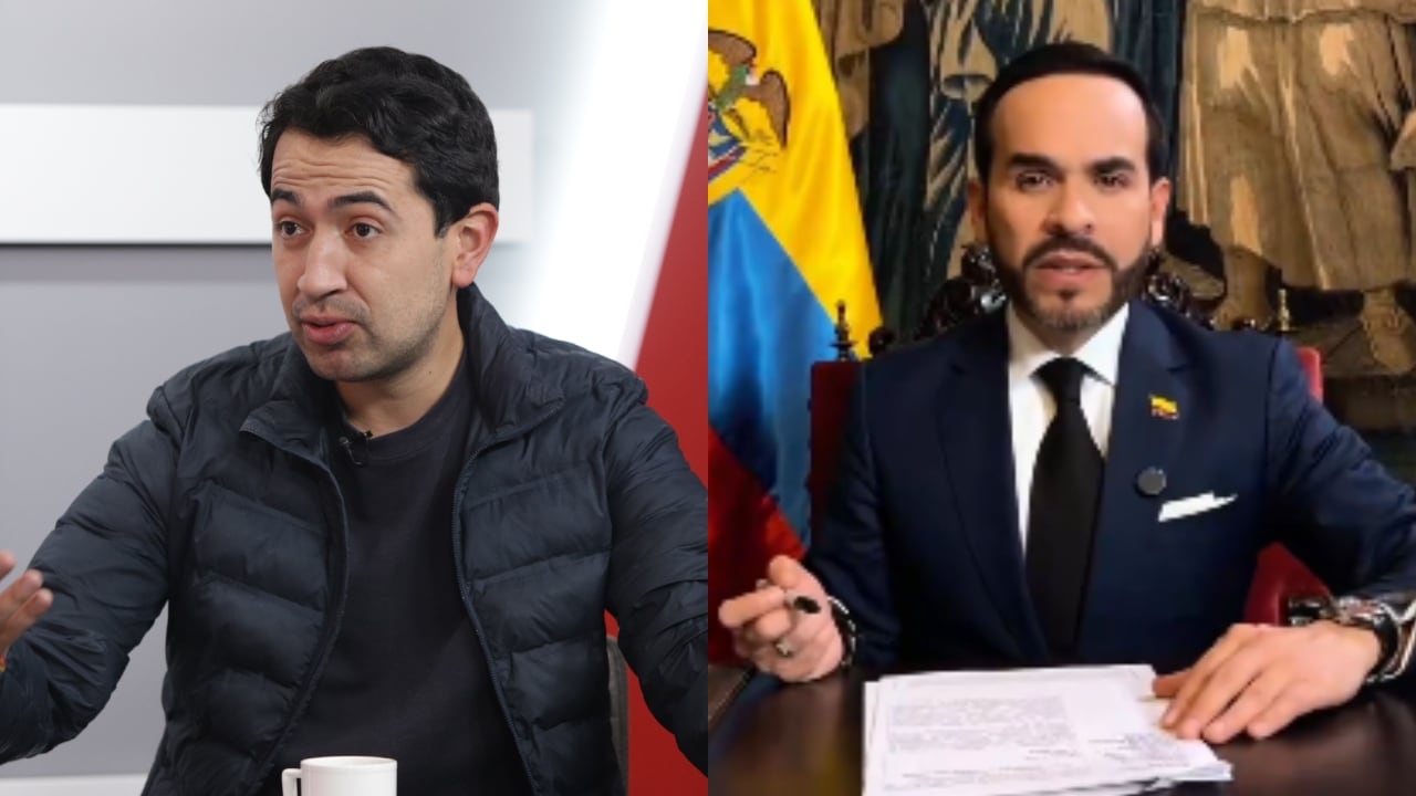 De izquierda a derecha: Daniel Briceño y Abelardo De La Espriella.