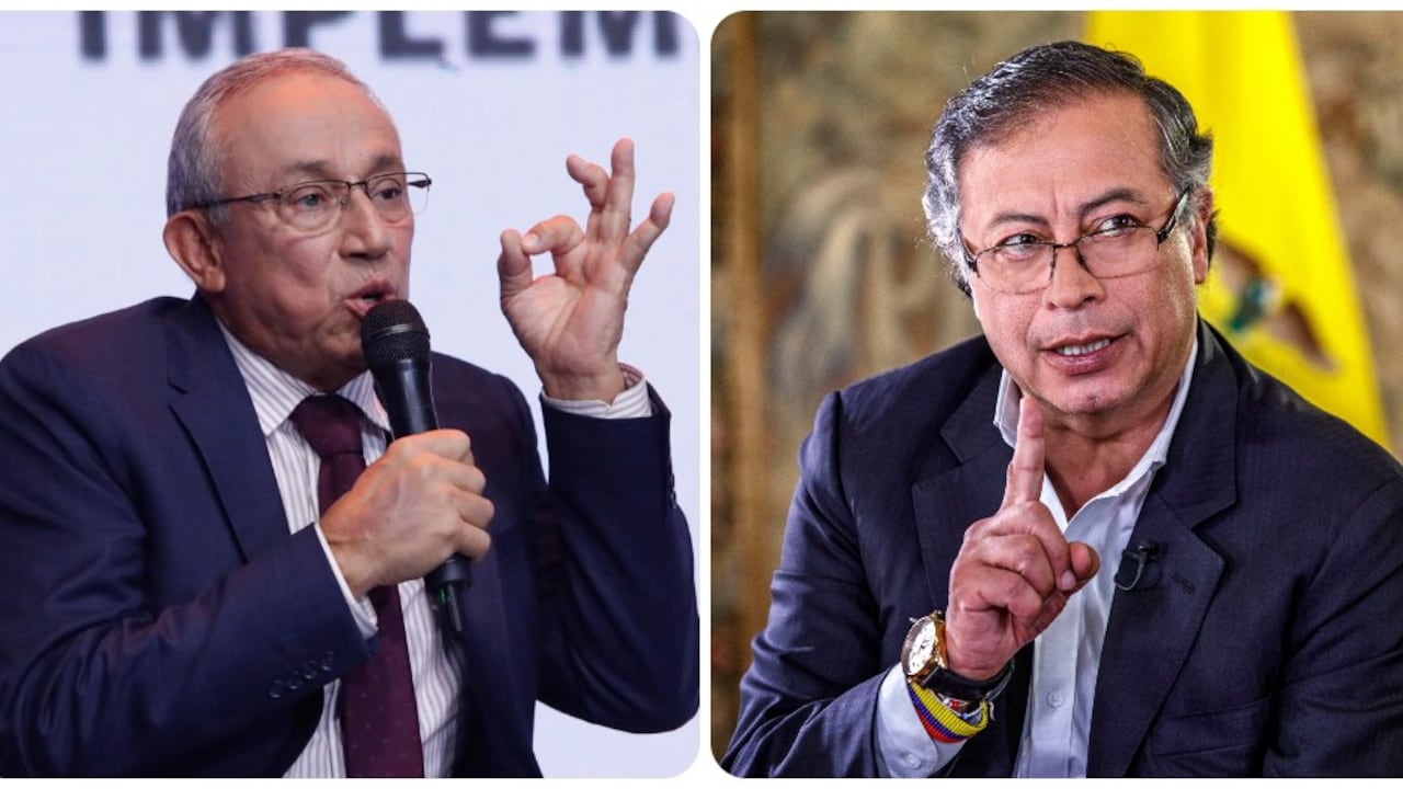 Darío Acevedo y Gustavo Petro.