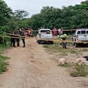 Al llegar al sitio, las autoridades acordonaron la escena.