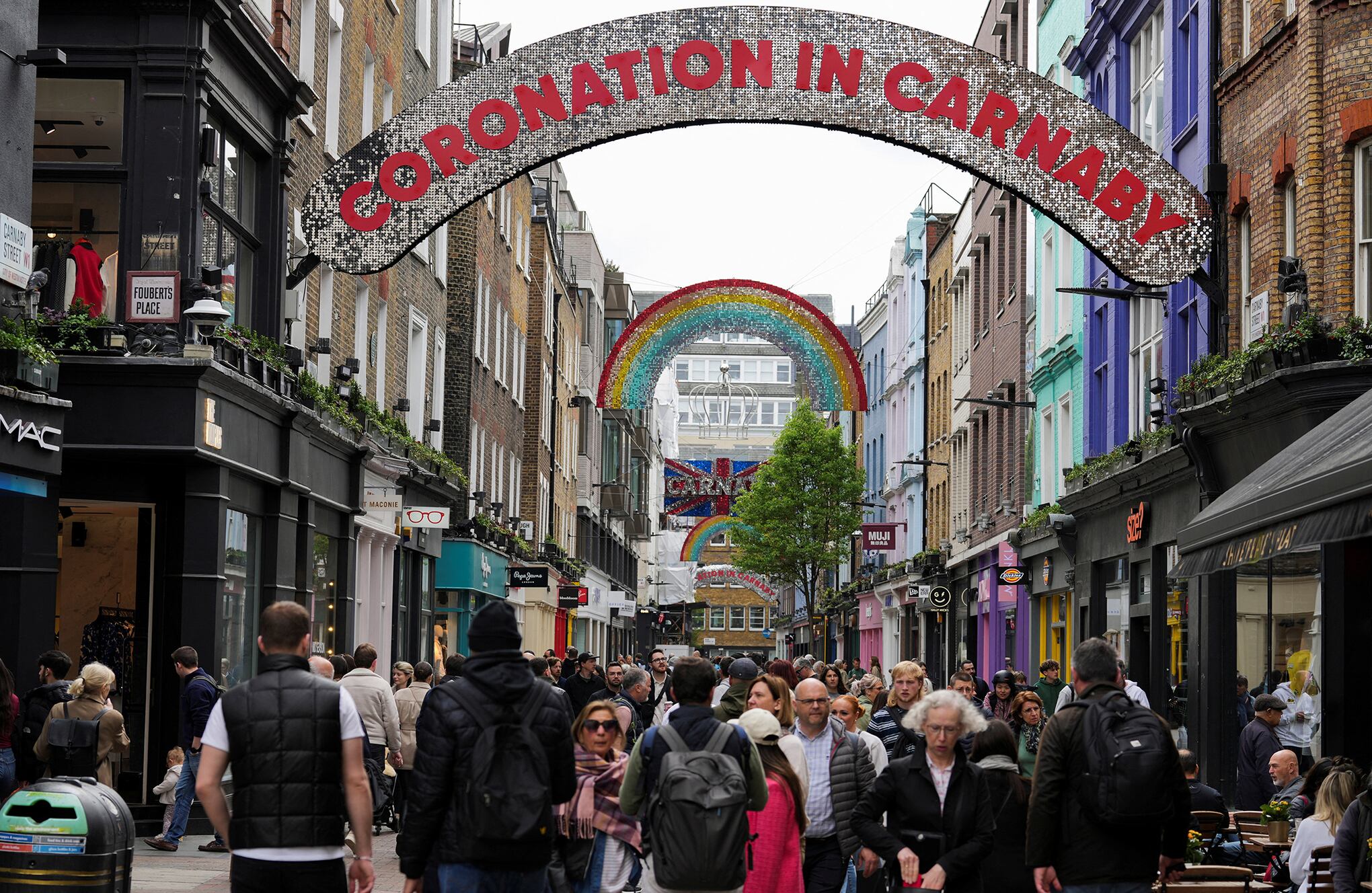 En imágenes : Gran Bretaña se prepara para la coronación del rey Carlos