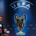 La Orejona, el trofeo de la Liga de Campeones de Europa.