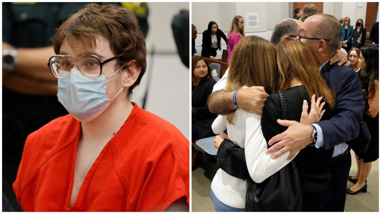 Nikolas Cruz, a la espera del veredicto por su autoría en el tiroteo en Institución de Parkland, Estados Unidos.