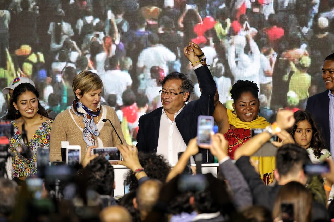 Gustavo Petro pasa a la segunda vuelta discurso