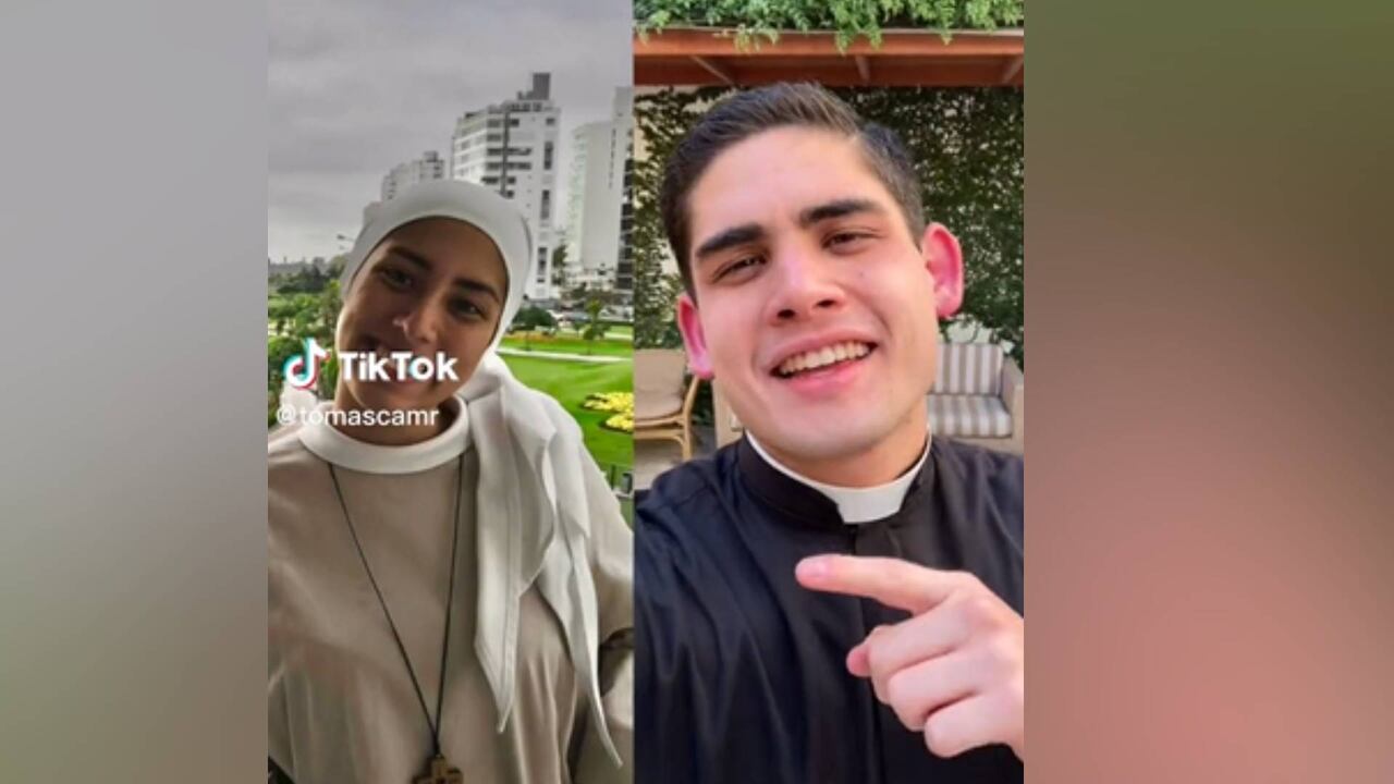 El joven dice que haber pasado por el convento y el seminario les sirve para construir un amor más fuerte.