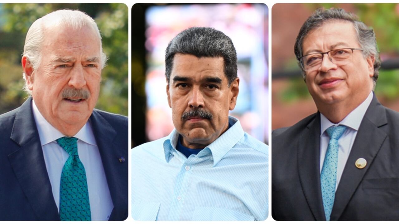 Andrés Pastrana, Nicolás Maduro y Gustavo Petro.