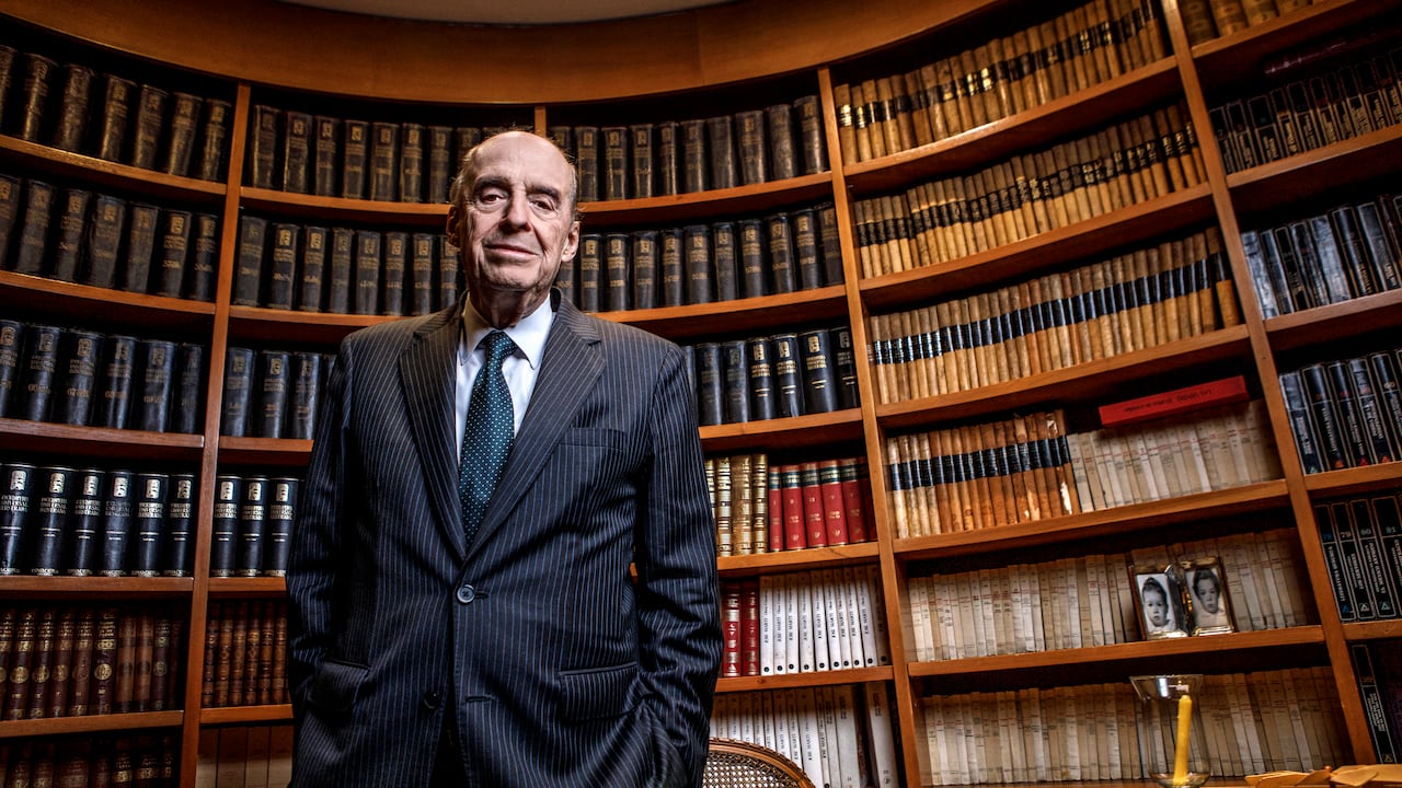 Alvaro Leyva, excanciller de la República.