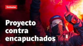 Proyecto contra encapuchados en manifestaciones entra al Congreso