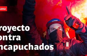Proyecto contra encapuchados en manifestaciones entra al Congreso