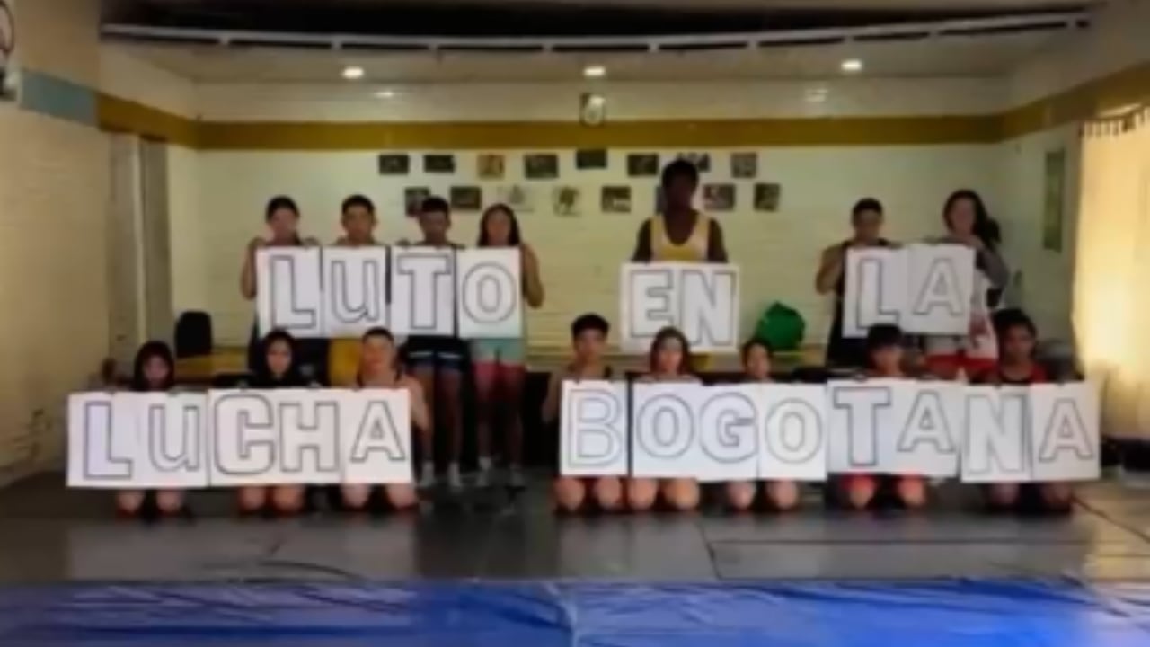 “Entrenamos todos los días para llegar al más alto nivel, solo pedimos condiciones”, expresaron los deportistas de lucha olímpica de Bogotá.
