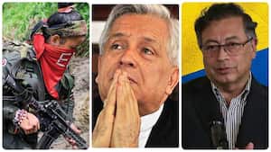 Monseñor Darío Monsalve y el presidente Gustavo Petro.