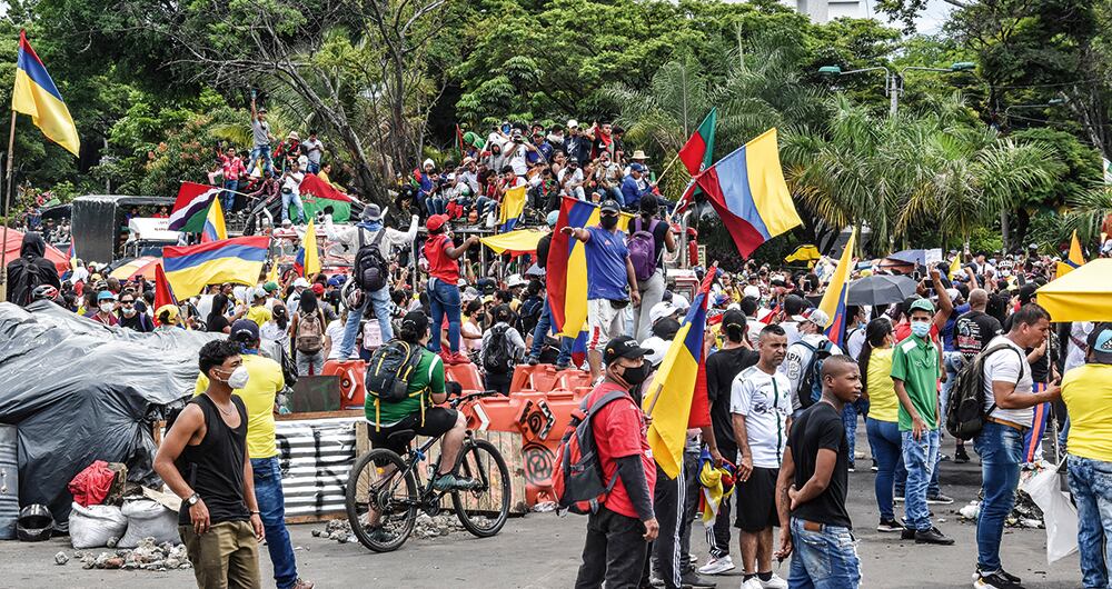 El 28 de abril cientos de miles de colombianos salieron a las calles en el Paro Nacional.