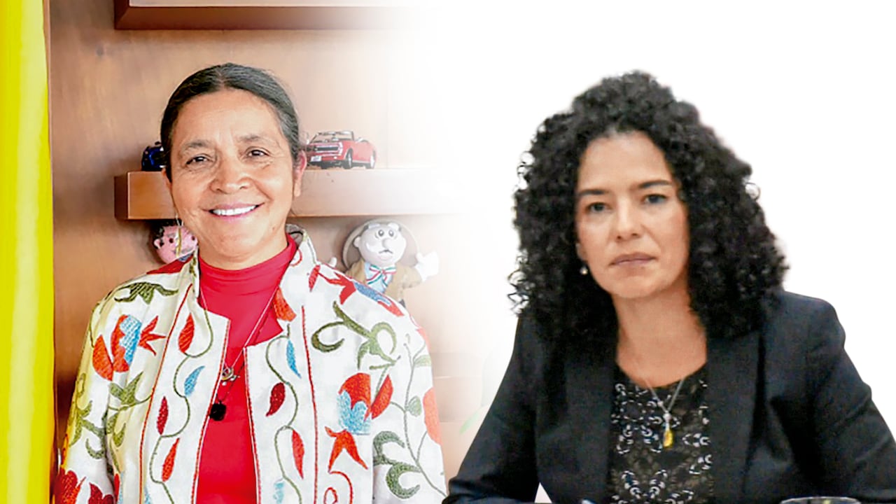 Gloria Mercedes Carrasco Ramírez y Adriana Velásquez Lasprilla.