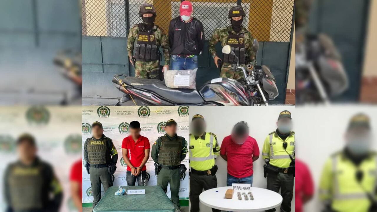 Capturados por el delito de tráfico, fabricación o porte de estupefacientes