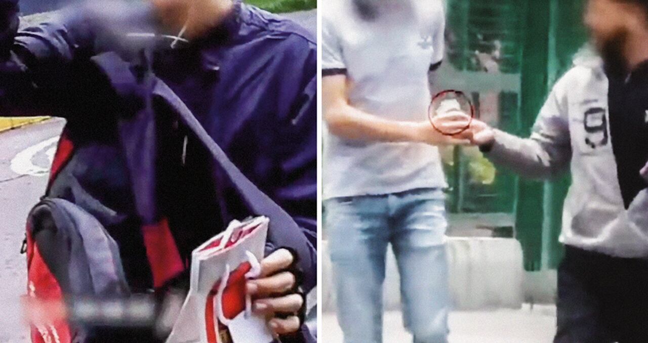 Jíbaros y clientes se contactaron mediante las redes sociales para pactar la venta de alcaloides. Con cámaras ocultas, la Policía reveló sus movimientos.