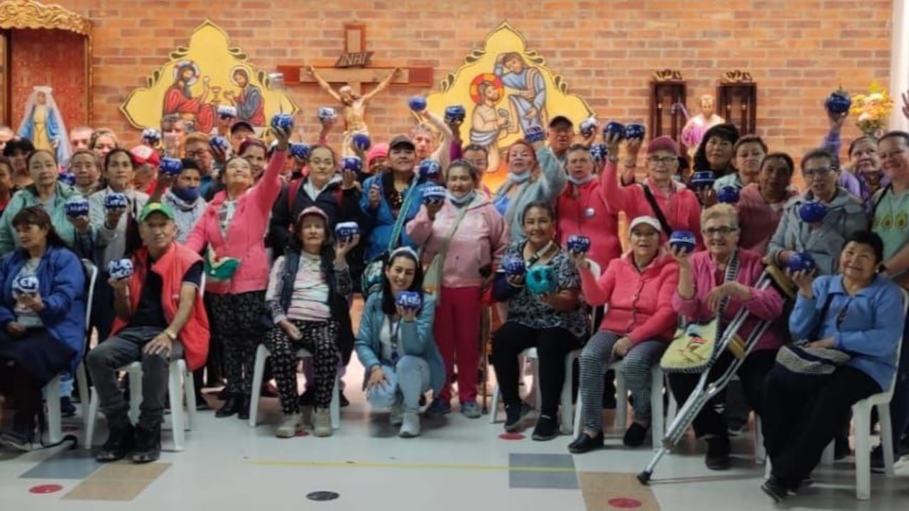 Participantes programa Ecobotellas- San Benito Menni -Ciudadela
Sucre, en Soacha, Cundinamarca.