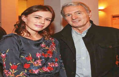 Olenca Piotrowska y Sergio Cabrera.