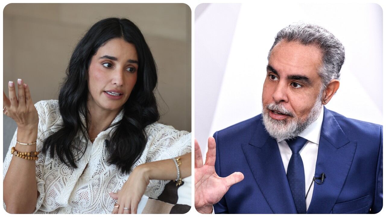 Adelina Guerrero y Armando Benedetti.