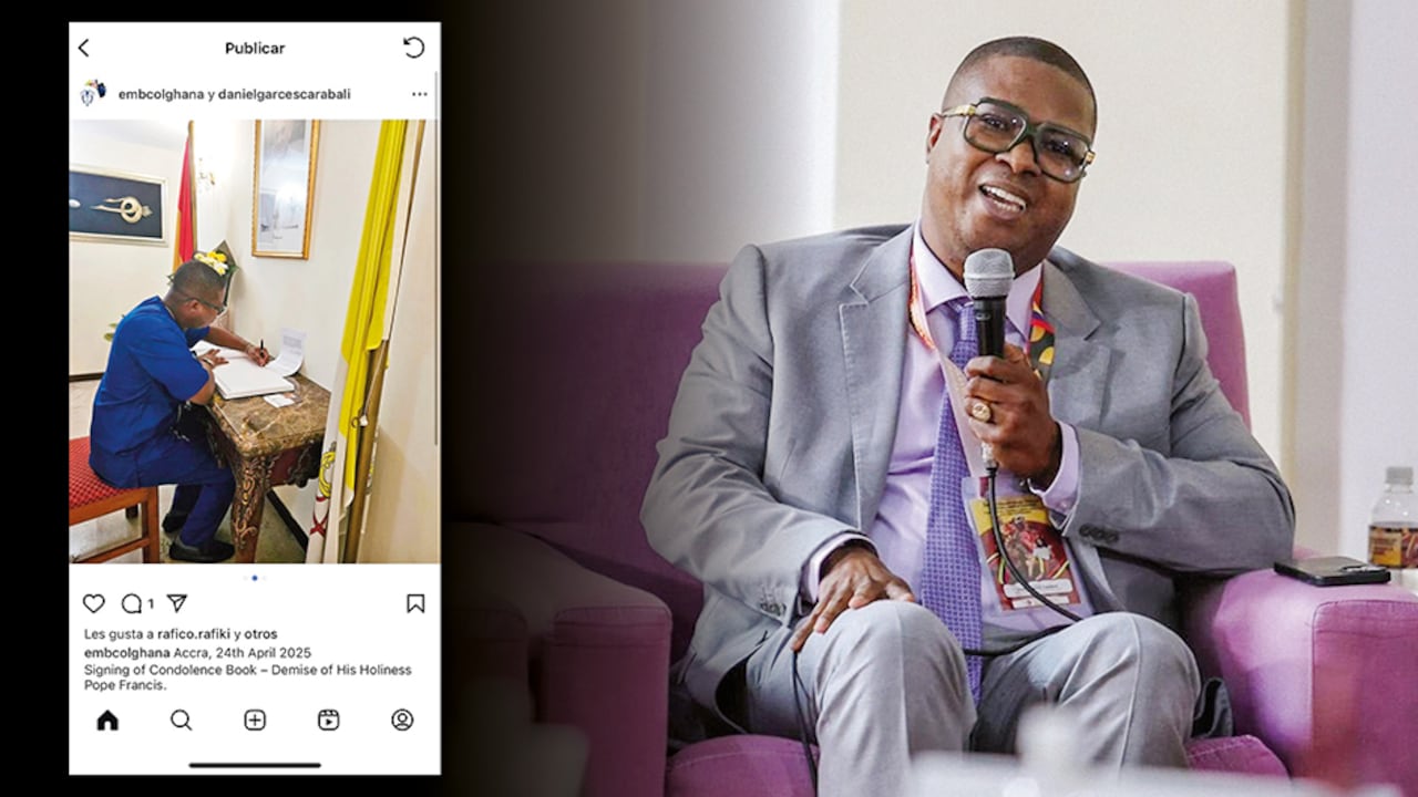 Como si no hubiera pasado nada, el embajador Daniel Garcés envía cartas diplomáticas, en representación de Colombia, manifestando condolencias por el fallecimiento del papa Francisco.