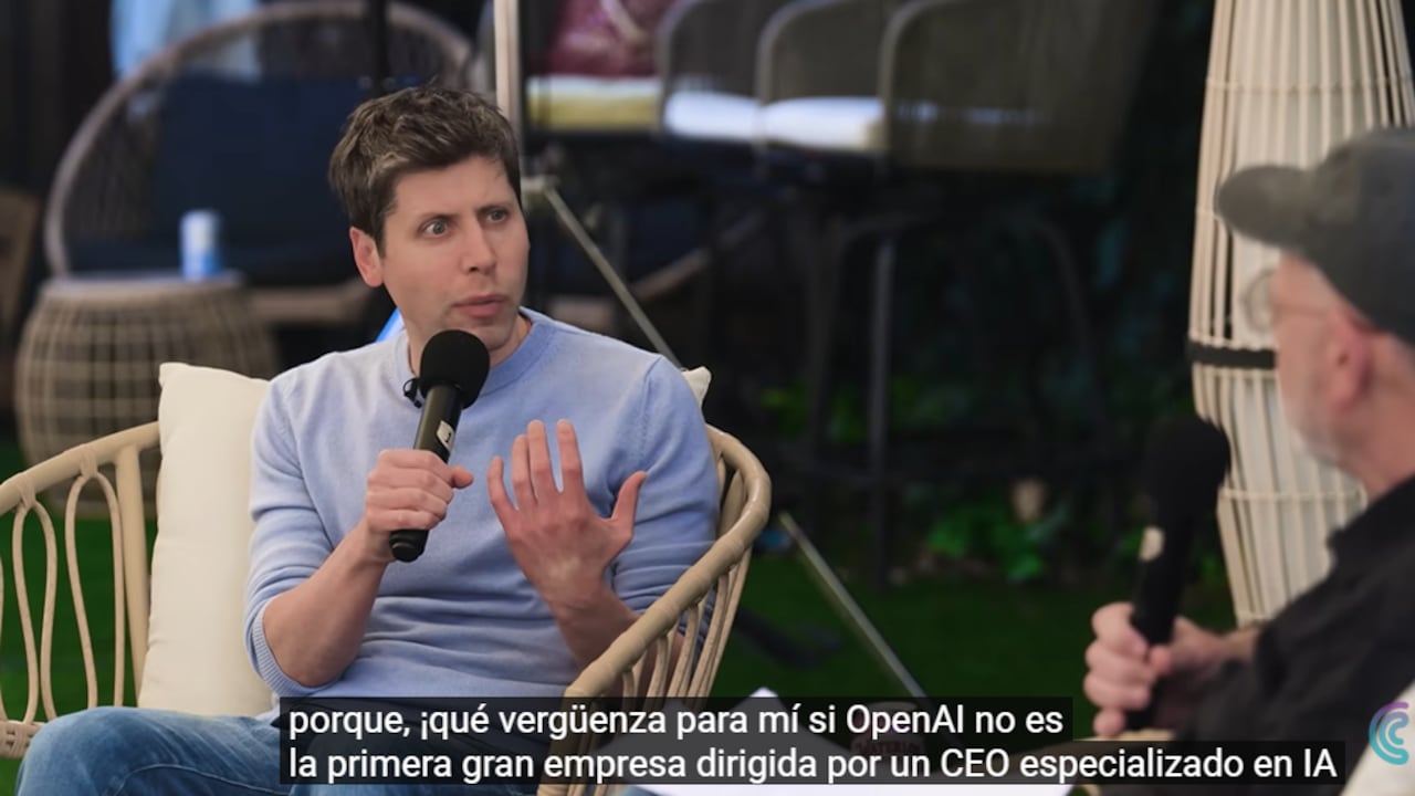 En una charla económica, Altman aceptó que su cargo podría quedar en manos de una inteligencia artificial.